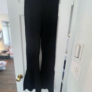 Something Navy Cashmere flare size XS